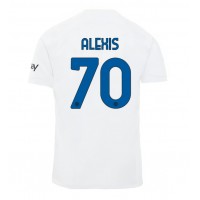 Inter Milan Alexis Sanchez #70 Auswärtstrikot 2023-24 Kurzarm